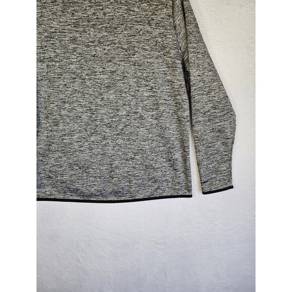 Under Armour Womens Fitness Training Pullover Top Cold Gear Sz Large Gray/blue - Picture 14 of 15